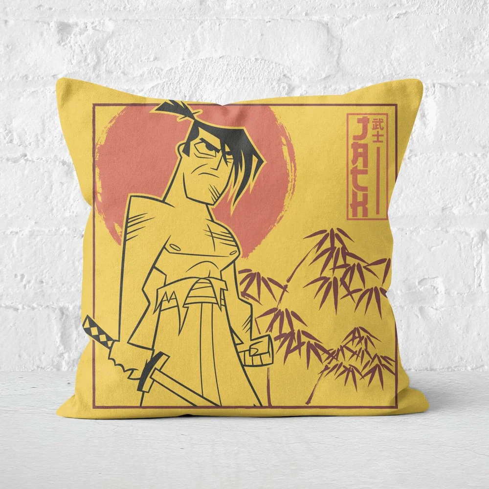Samurai Jack Jack Vs Aku Square Cushion - 50x50cm - Soft Touch Bild 1