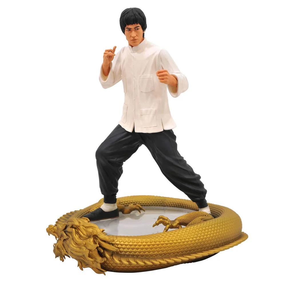 Diamond Select Premier Collection Bruce Lee 80th Anniversary Statue Bild 1