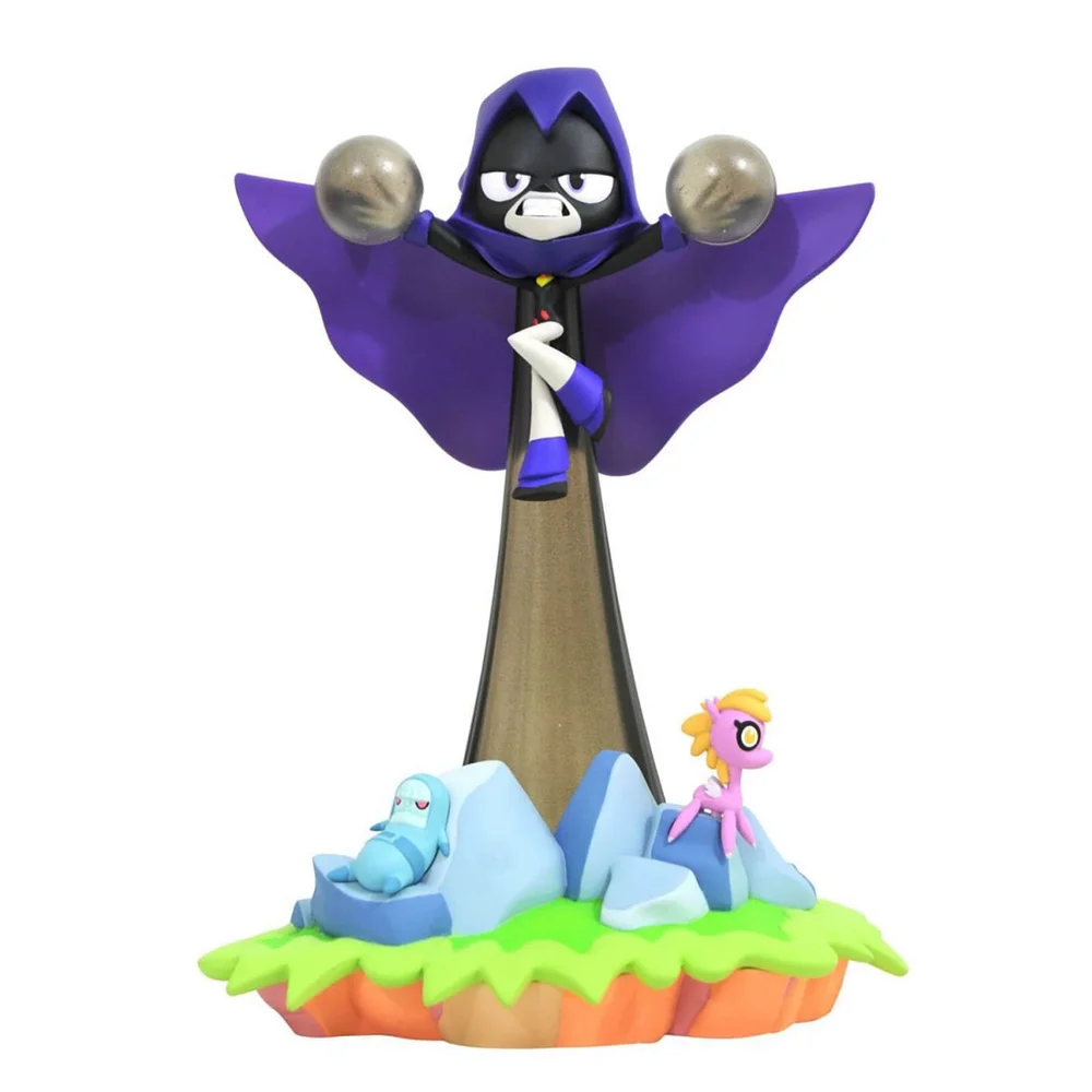 Diamond Select Movie Gallery PVC Figure - Teen Titans Go! Raven Bild 1