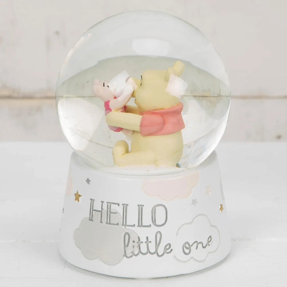 Disney Magical Beginnings Snow Globe Pooh & Piglet Bild 1