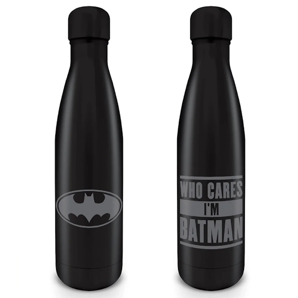 Batman (Who Cares I'm Batman) Metall-Getränkeflasche Bild 1