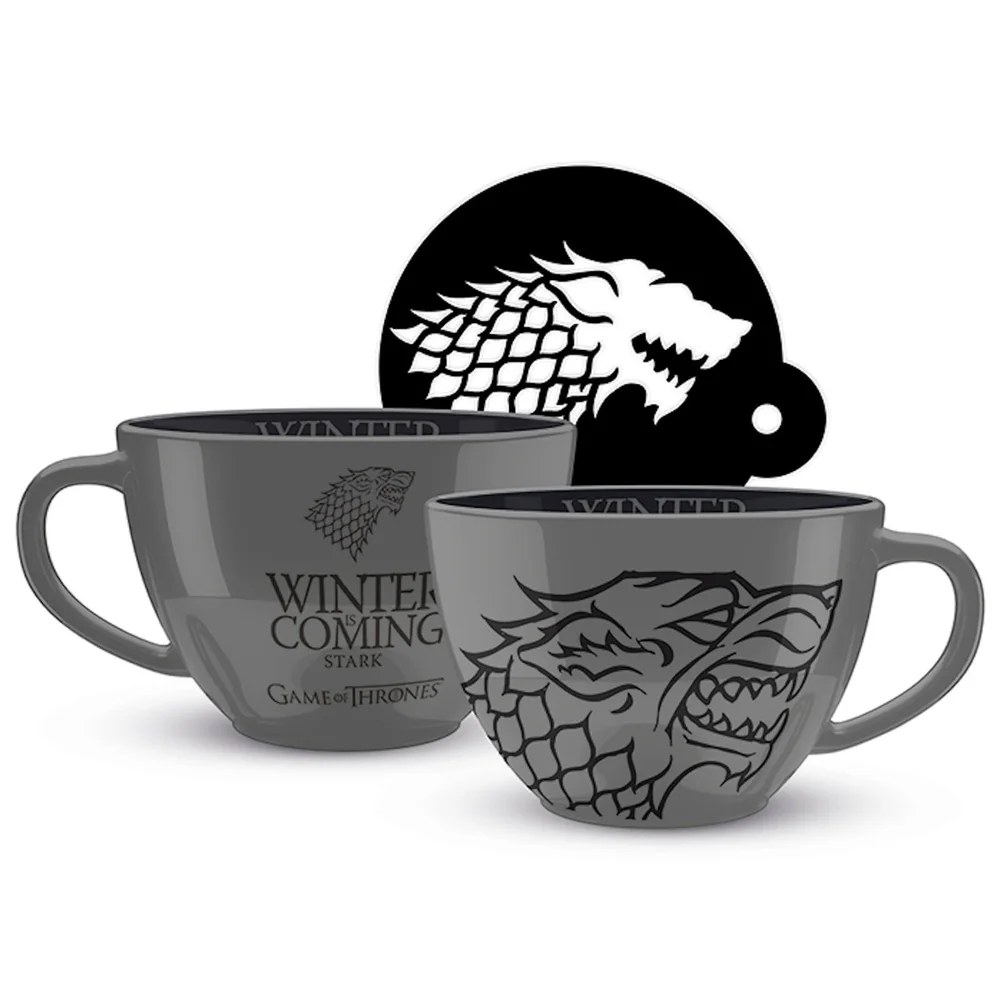 Game of Thrones (Stark) Cappuccino Mug Bild 1
