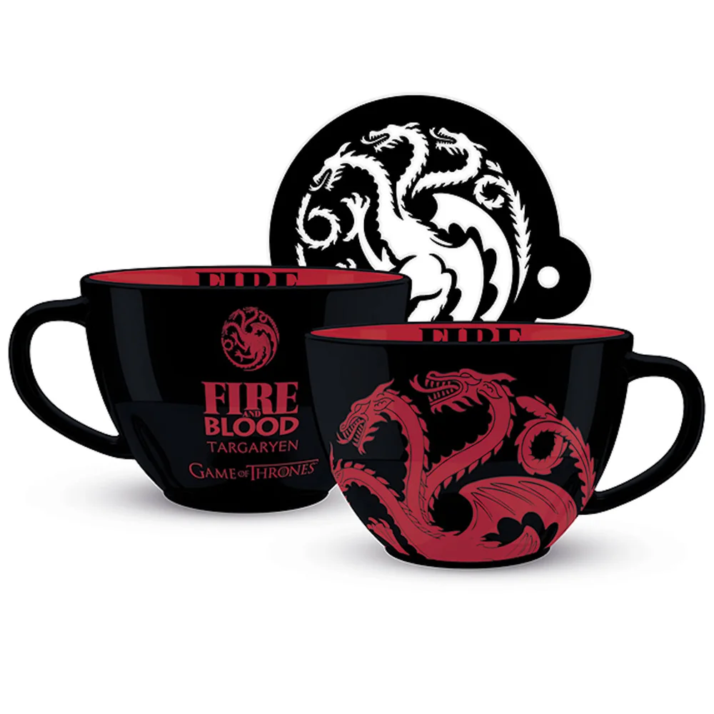 Game of Thrones (Targaryen) Cappuccino Mug Bild 1