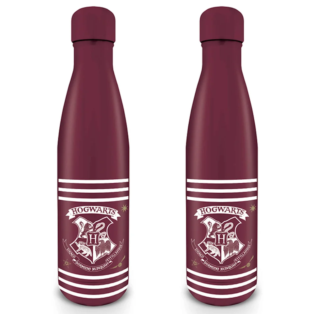 Harry Potter (Crest & Stripes) Metall-Getränkeflasche Bild 1