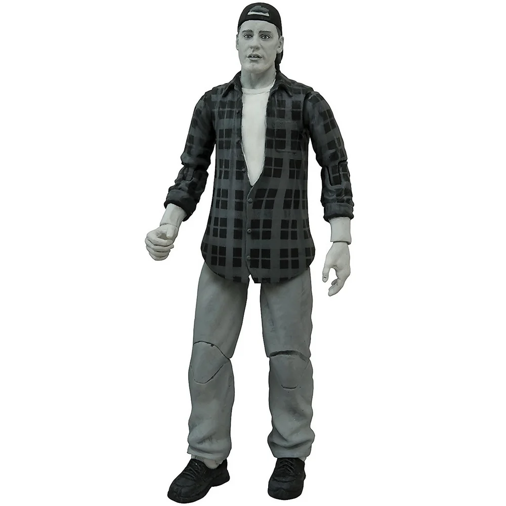 Diamond Select Clerks Black & White 20th Anniversary Edition Action Figure - Randall Bild 1