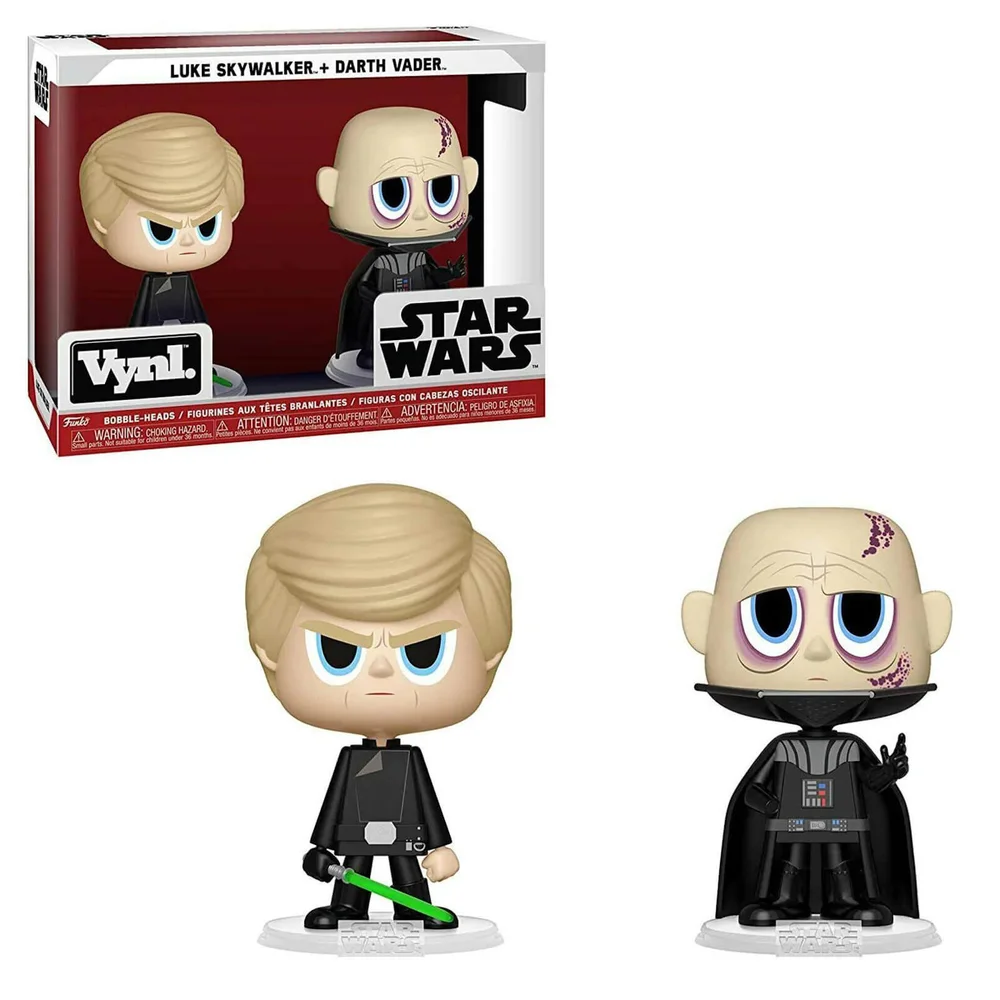 Funko Star Wars Darth Vader & Luke Skywalker VYNL. Bild 1