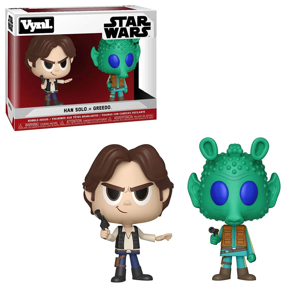 Funko Star Wars Han Solo & Greedo VYNL. Bild 1