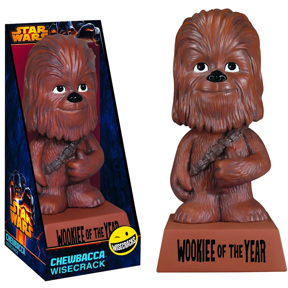 Funko Wisecracks Star Wars Chewbacca 'Wookie of the Year' Bobblehead Bild 1