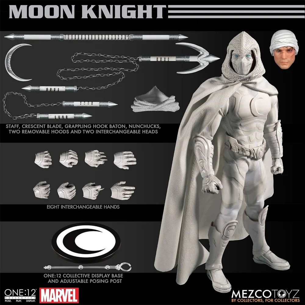 Mezco One:12 Collective Moon Knight Action Figure Bild 1