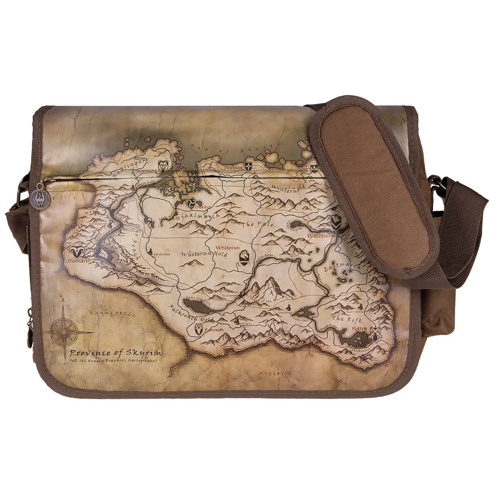 The Elder Scrolls V: Skyrim Messenger Bag "Map" Bild 1