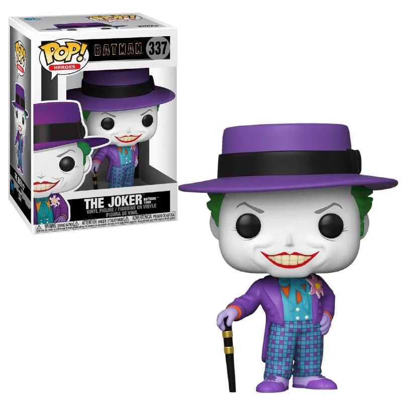 Joker mit Hut DC Comics Batman 1989 Pop! Vinyl Figur Bild 1