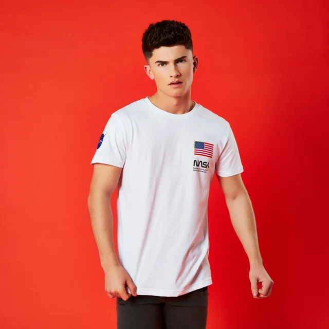 NASA Base Camp Unisex T-Shirt - Weiß