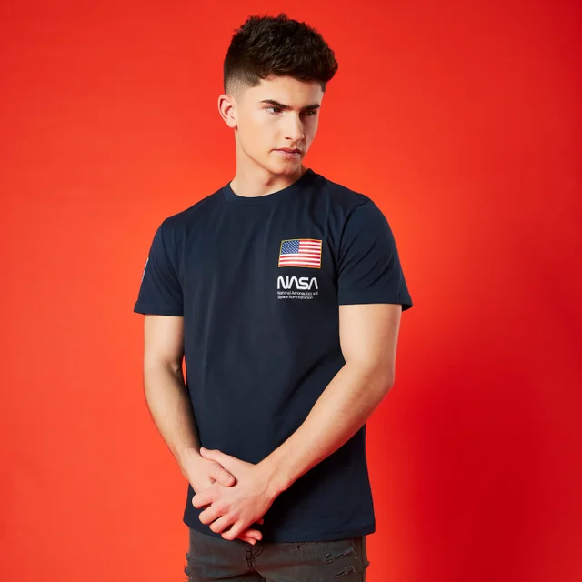 NASA Base Camp Unisex T-Shirt - Navy Blau