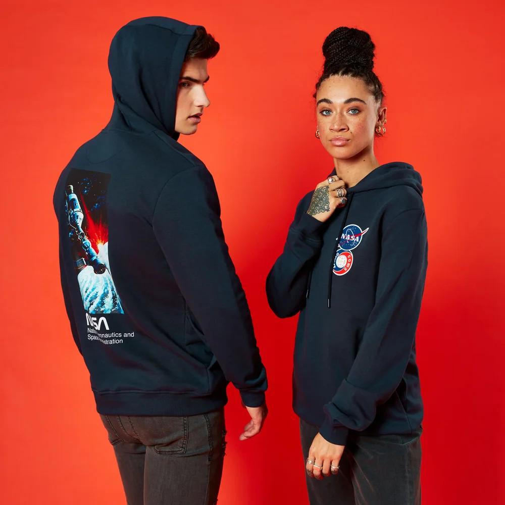 NASA Soyuz Unisex Hoodie - Navy Blau - S Bild 1
