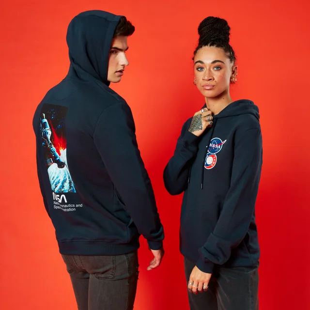 NASA Soyuz Unisex Hoodie - Navy Blau