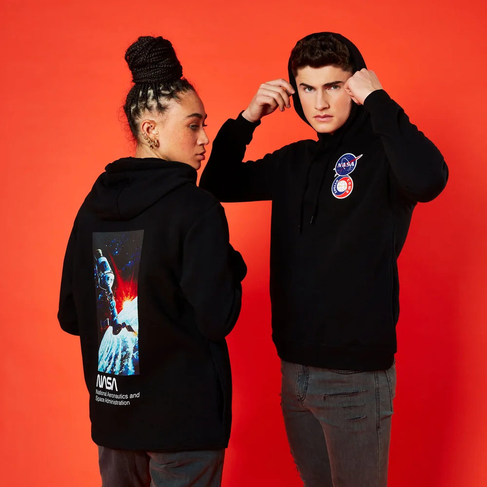 NASA Soyuz Unisex Hoodie - Schwarz - S Bild 1