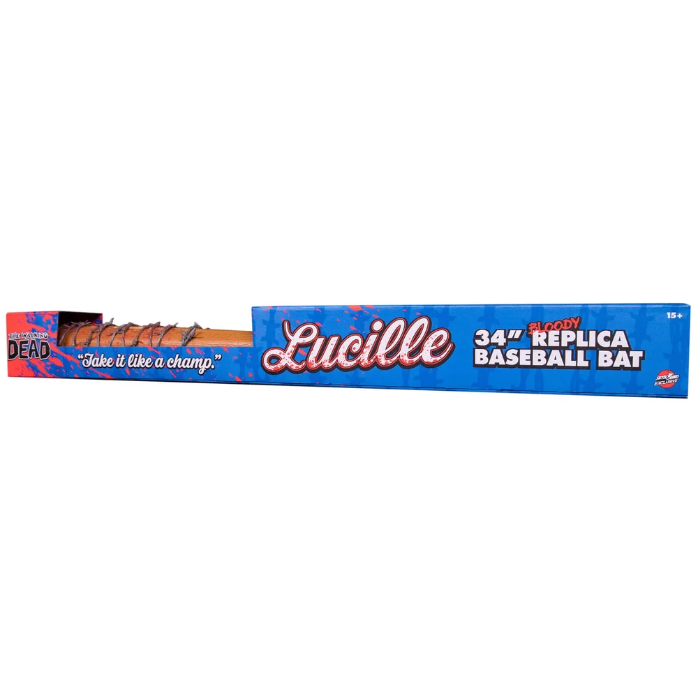 The Walking Dead Lucille 86cm Bloody Baseball Schläger Replik Bild 1