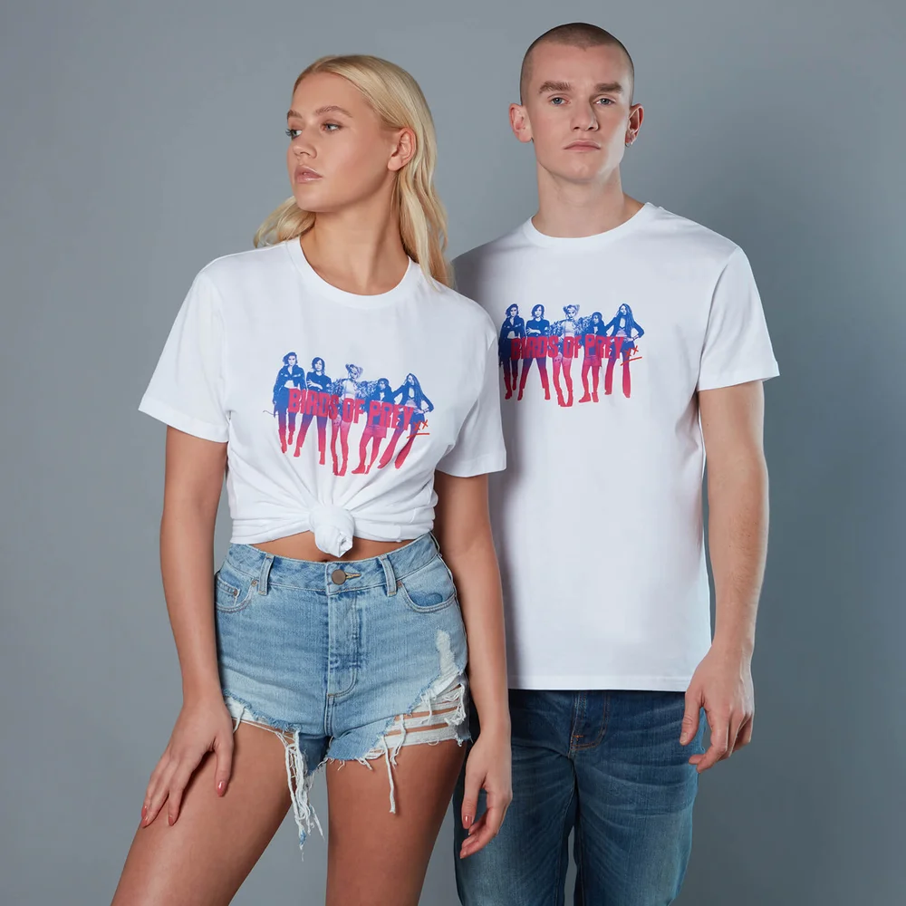 Girl Gang Unisex Birds of Prey T-Shirt - Weiß - S Bild 1