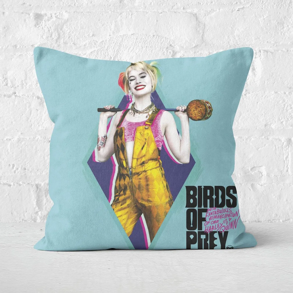 Harley Quinn Kissen - 40x40cm - Soft Touch Bild 1