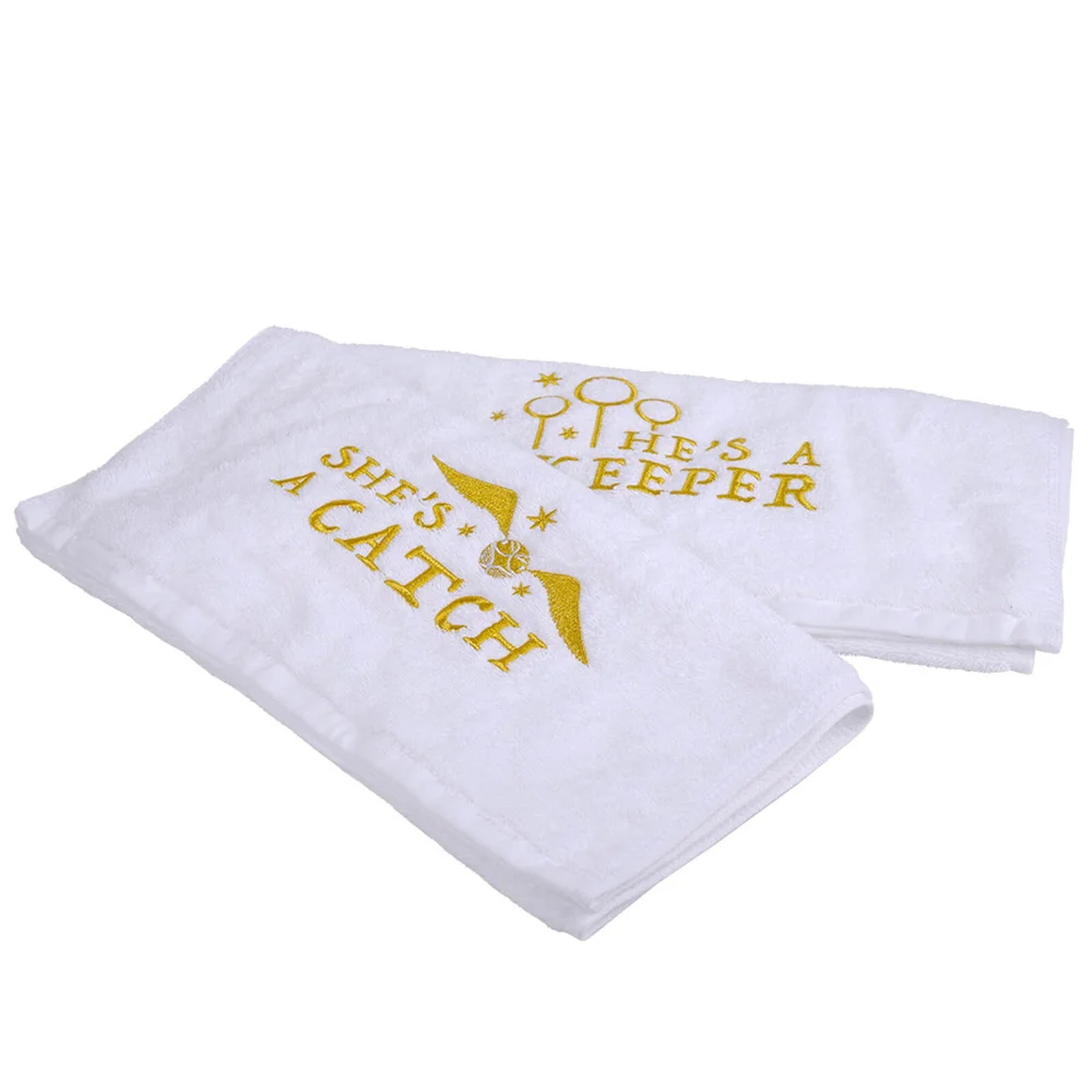 Harry Potter His and Hers 100% Cotton Bath Towel Set Bild 1