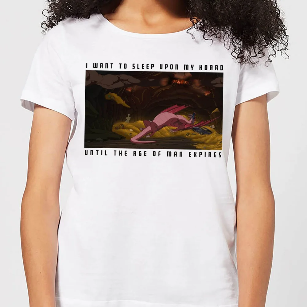 Rick and Morty I Want To Sleep Upon My Hoard Women's T-Shirt - White - S Bild 1