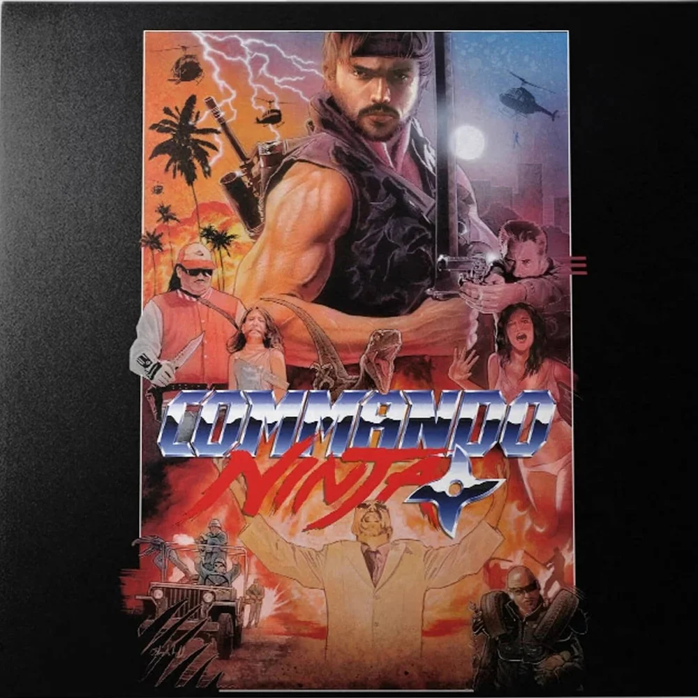 Enjoy The Ride - Commando Ninja (Original Soundtrack) LP (Bloody Massacre Splatter) Bild 1