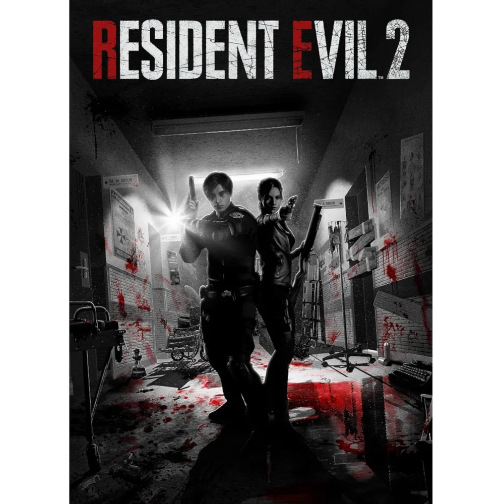 Resident Evil 2 Limited Edition Fine Art Giclee Bild 1