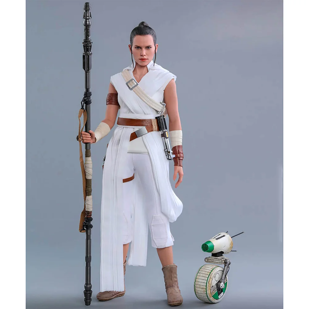 Hot Toys Star Wars Episode IX Rey und D-O Actionfigur im Maßstab 1:6 Bild 1