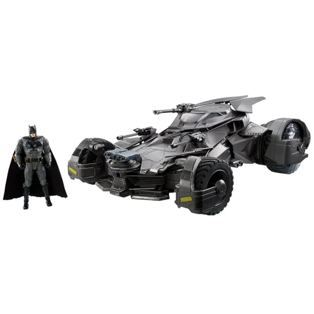 Mattel DC Comics Justice League Super Deluxe 1:10 R/C Batmobile & Figure 64cm Bild 1