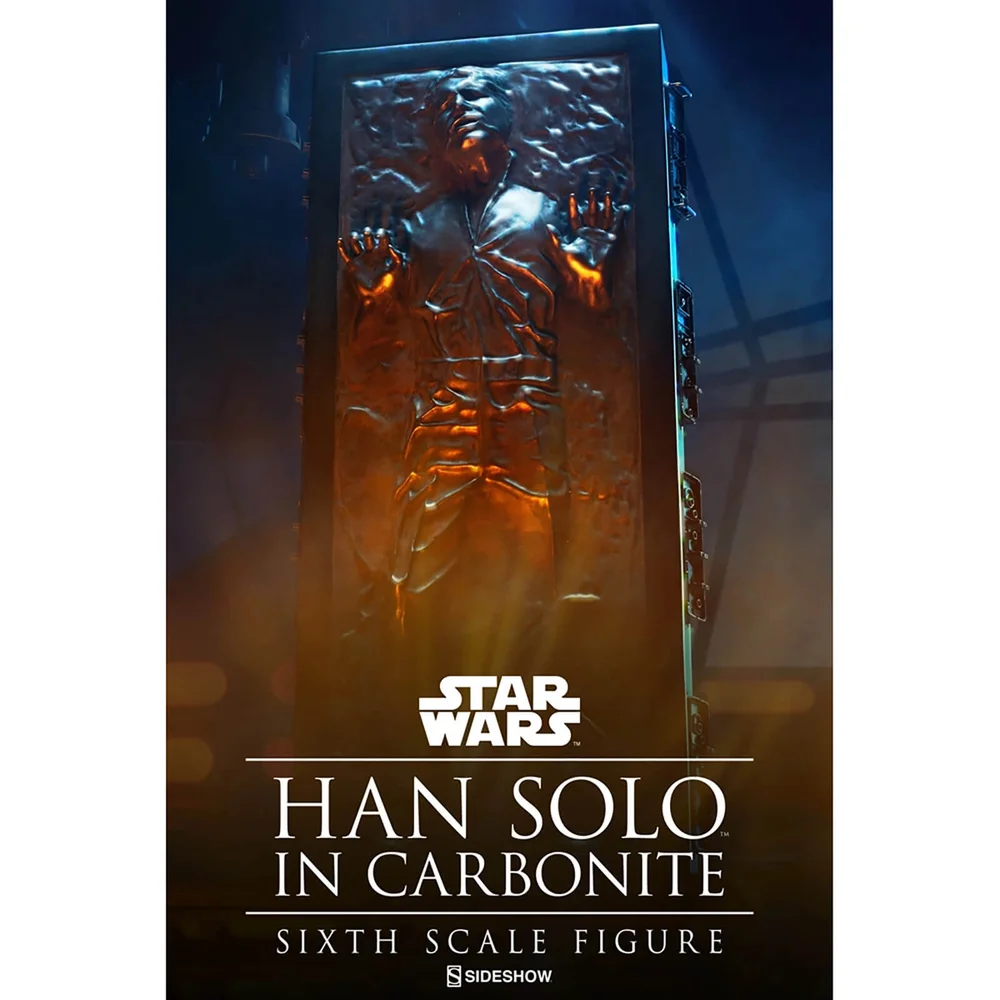 Sideshow Collectibles Star Wars Das Imperium schlägt zurück Han Solo in Karbonit, Figur im Maßstab 1:6 Bild 1