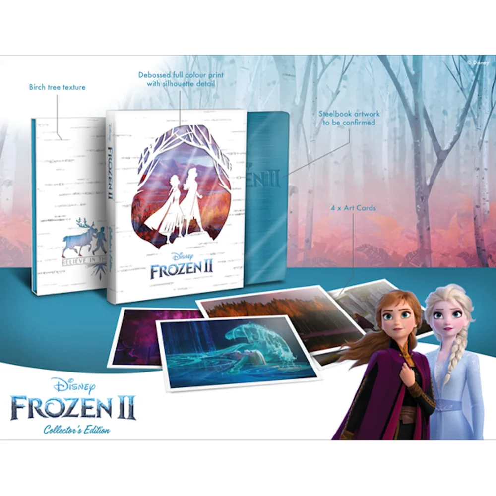 Disney’s Frozen 2 - Zavvi Exclusive Collector’s Edition 4K Ultra HD Steelbook (Includes 2D Blu-ray) Bild 1