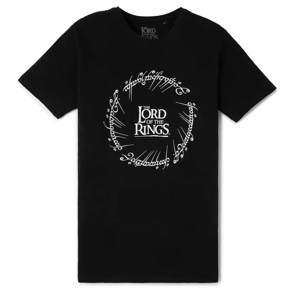 Lord Of The Rings Glow In The Dark T-Shirt - Black - S - Schwarz Bild 1