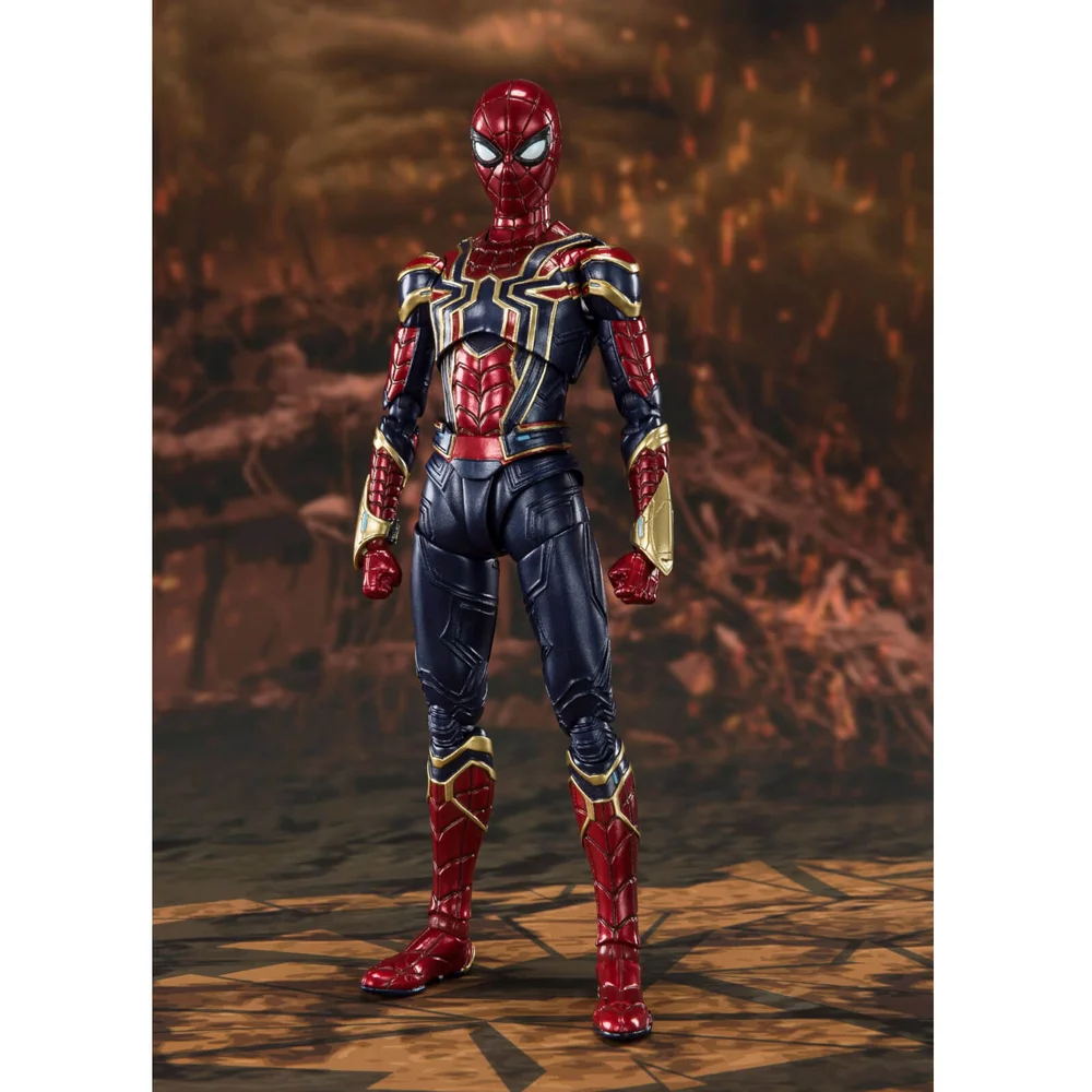 Bandai Tamashii Nations Avengers: Endgame S.H. Figuarts Action Figure Iron Spider (Final Battle) 15 cm Bild 1