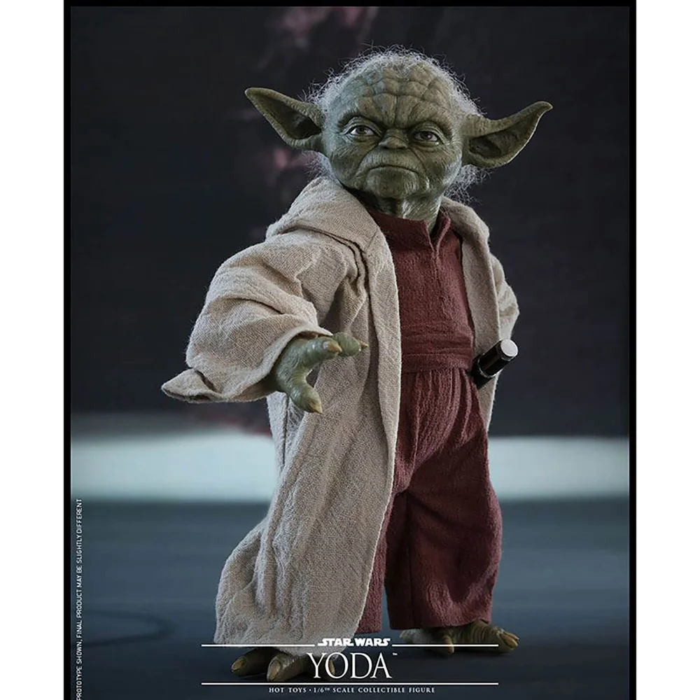 Hot Toys Star Wars Episode II Movie Masterpiece Action Figure 1/6 Yoda 14 cm Bild 1
