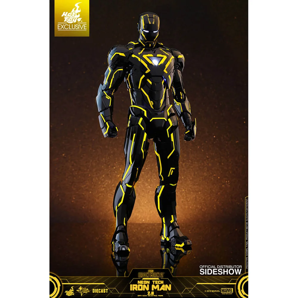 Hot Toys Marvel Neon Tech Iron Man 2.0 Action Figur Bild 1
