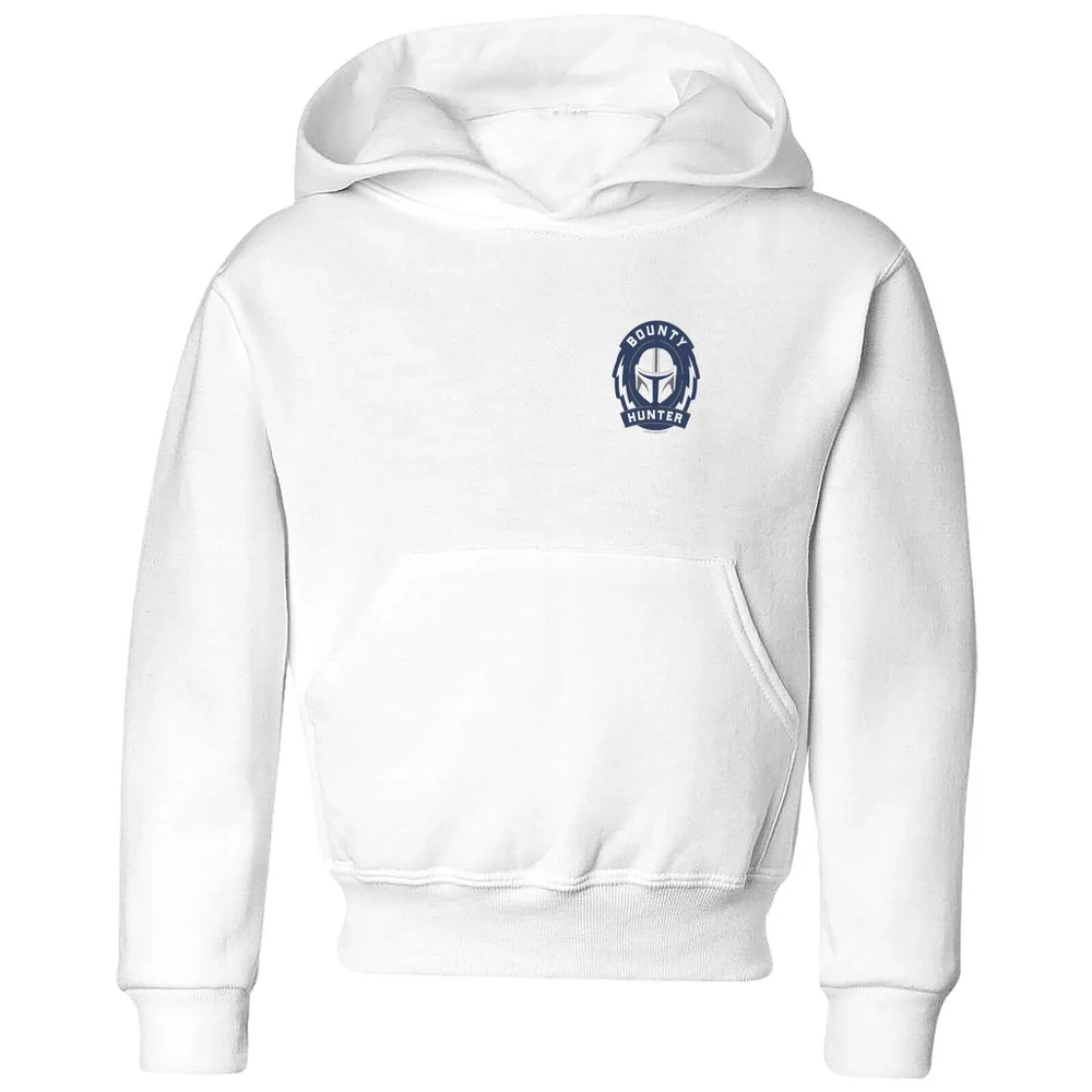 The Mandalorian Bounty Hunter Kids' Hoodie - White - 9-10 Jahre Bild 1