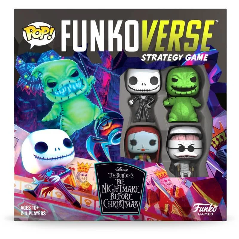 Funkoverse The Nightmare Before Christmas Strategiespiel (4er-Pack) Bild 1