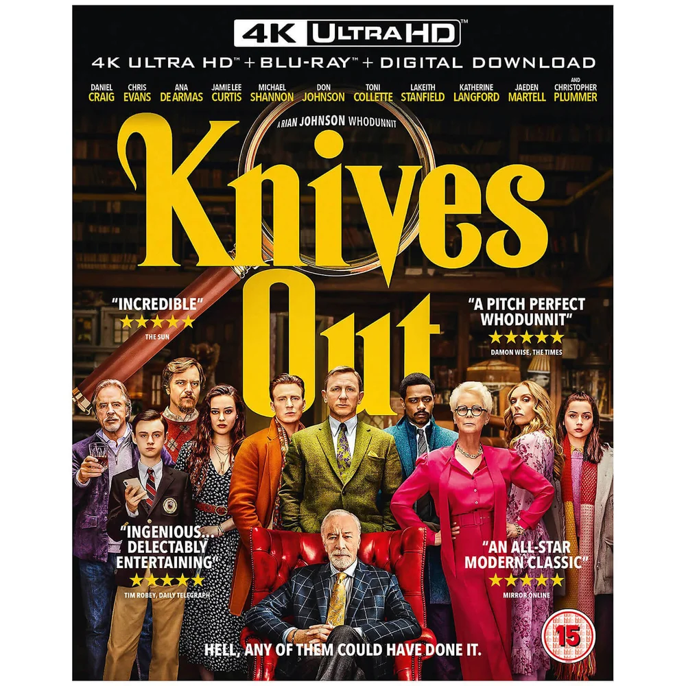 Knives Out – Mord ist Familiensache - 4K Ultra HD (Inklusive 2D Blu-ray) Bild 1