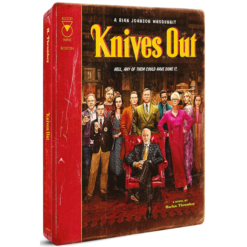Knives Out – Mord ist Familiensache - 4K Ultra HD Zavvi Exclusive Steelbook (Inklusive 2D Blu-ray) Bild 1
