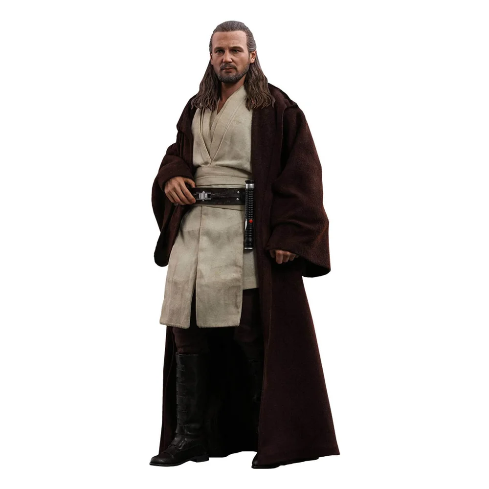Hot Toys Star Wars Episode I Film Masterpiece Actionfigur im Maßstab 1:6 Qui-Gon Jinn 32cm Bild 1