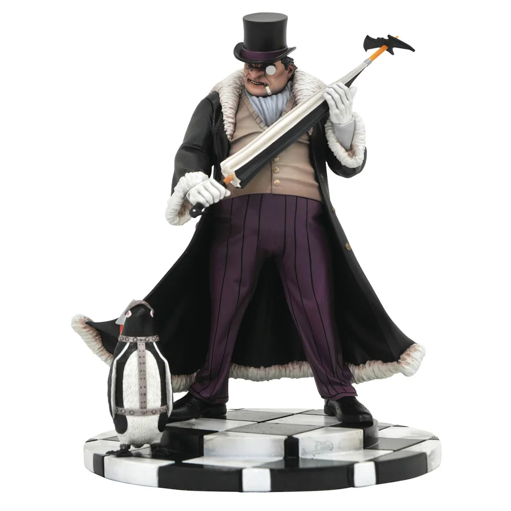 Diamond Select DC Gallery PVC-Figur - Comic Pinguin Bild 1