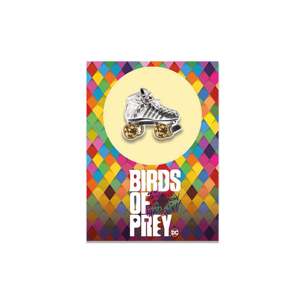 Harley Quinn Birds of Prey Collectable Pin Badge - Rolllerblade Bild 1