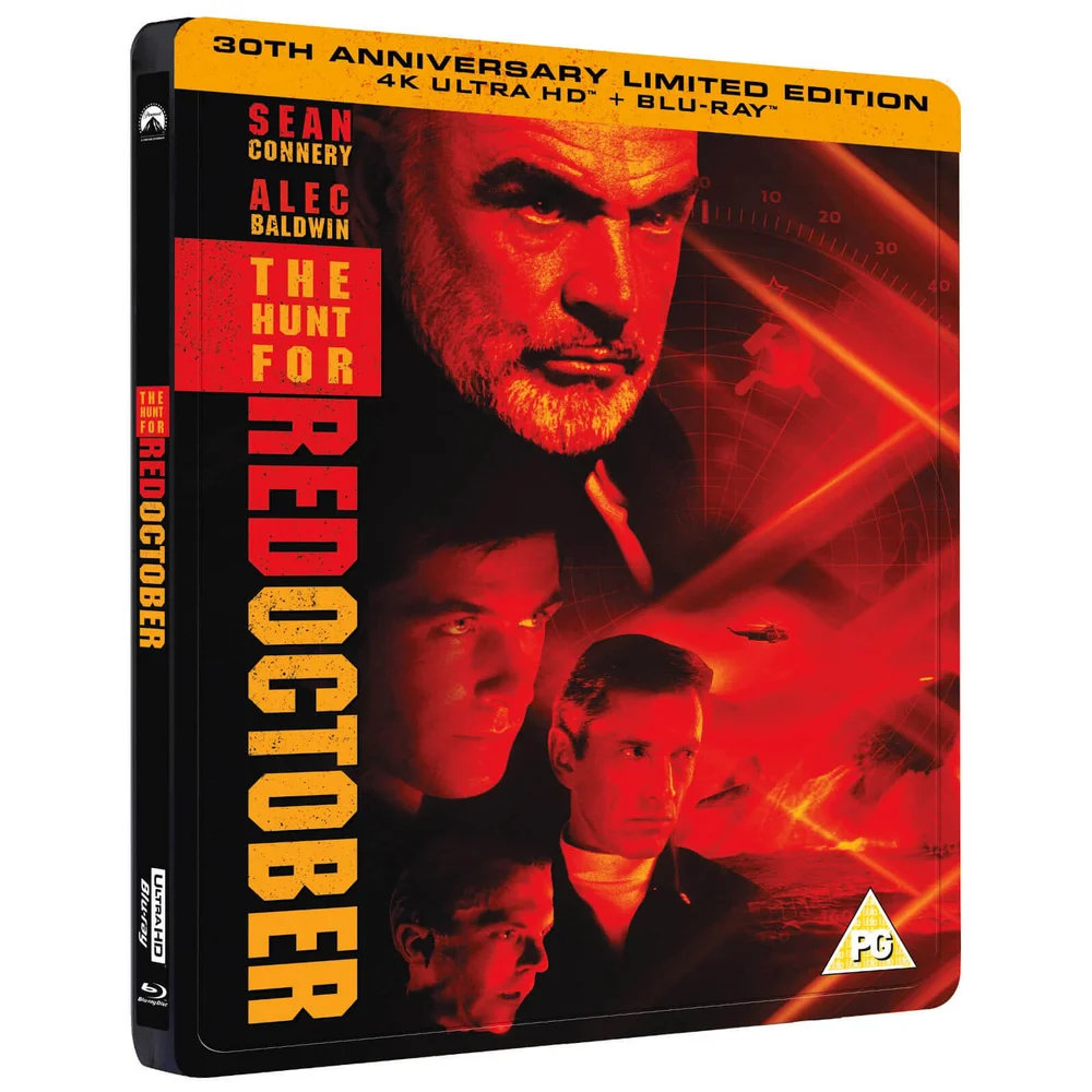 Hunt For Red October 30th Anniversary 4K Ultra HD Steelbook (Includes 2D Blu-ray) Bild 1