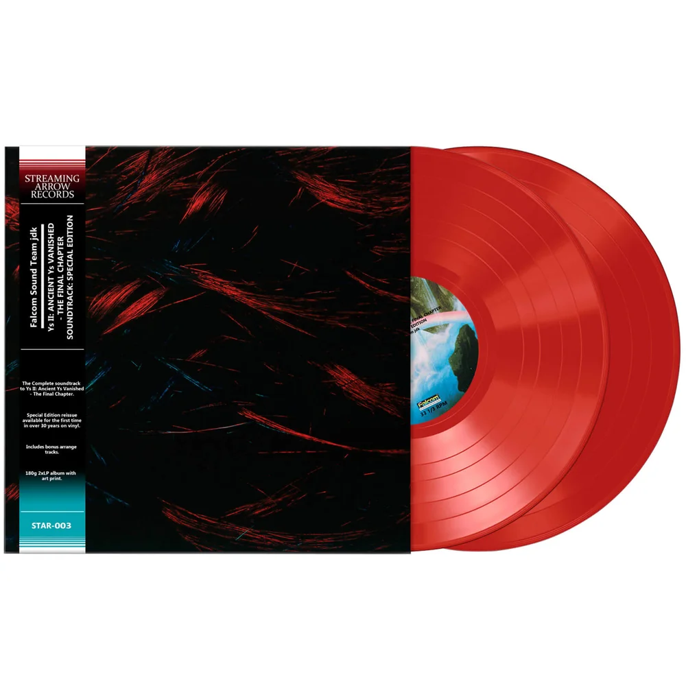 Ys II: Ancient Ys Vanished - The Final Chapter Soundtrack: Special Edition 2x Colour Vinyl Bild 1