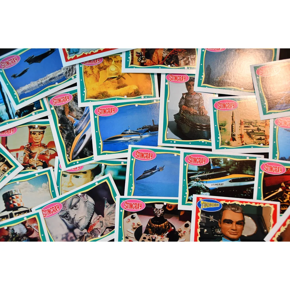 Thunderbirds, Stingray, Captain Scarlet Vintage Topps Trading Card (1993) - Complete Set of 66 Bild 1