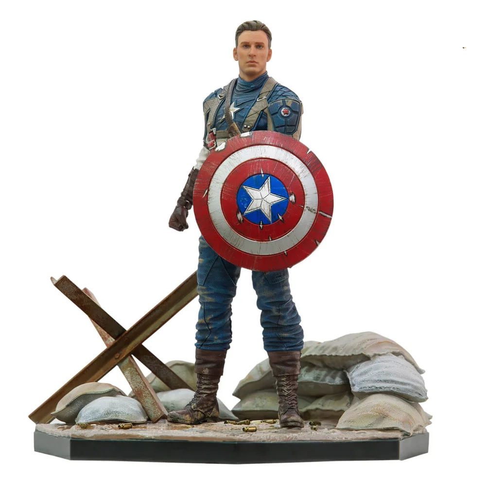 Iron Studios 1:10 Captain America The First Avenger Art Figur MCU 10 Years Event Exclusive Bild 1