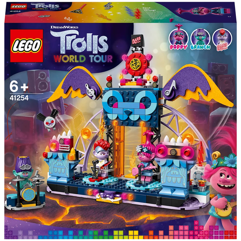 LEGO Trolls Volcano Rock City: Rock City Konzert (41254) Bild 1
