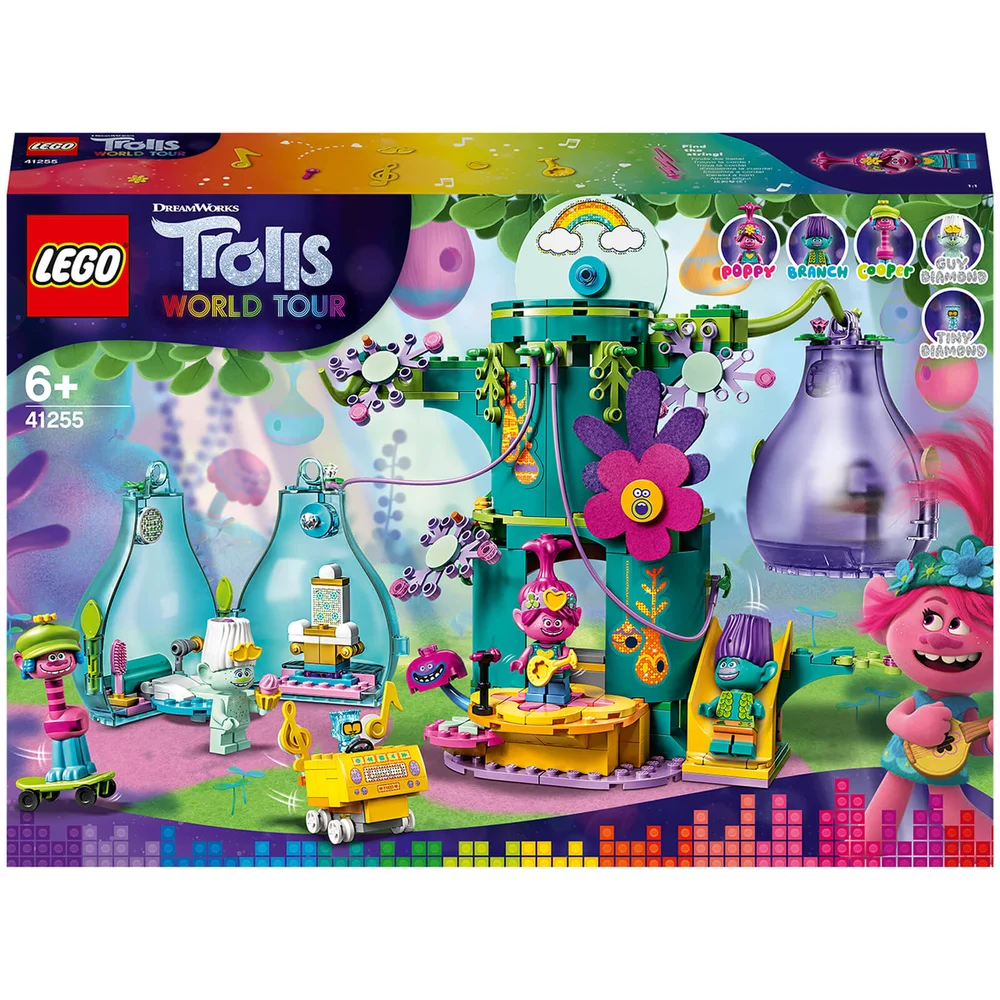 LEGO Trolls World Tour: Pop Village Feier Spielset (41255) Bild 1