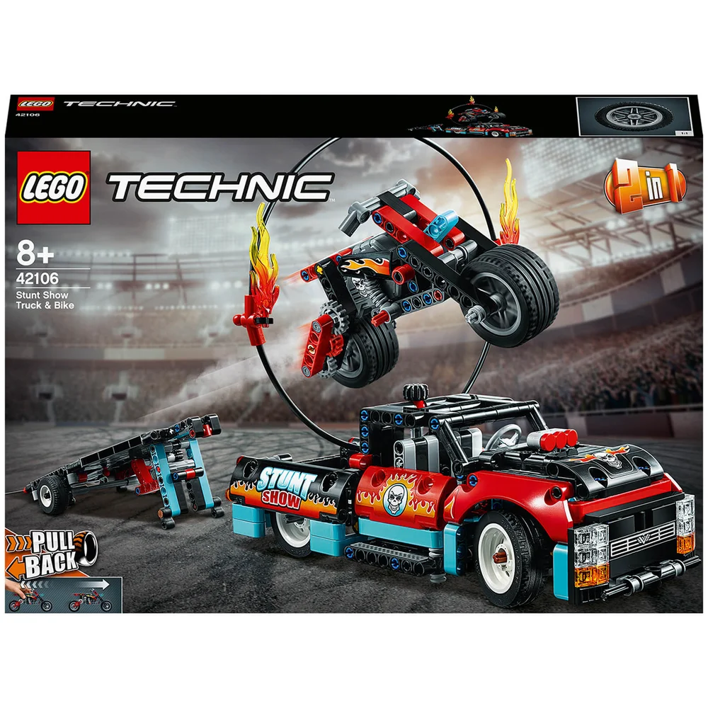 LEGO Technic:Stunt-Show mit Truck und Motorrad (42106) Bild 1