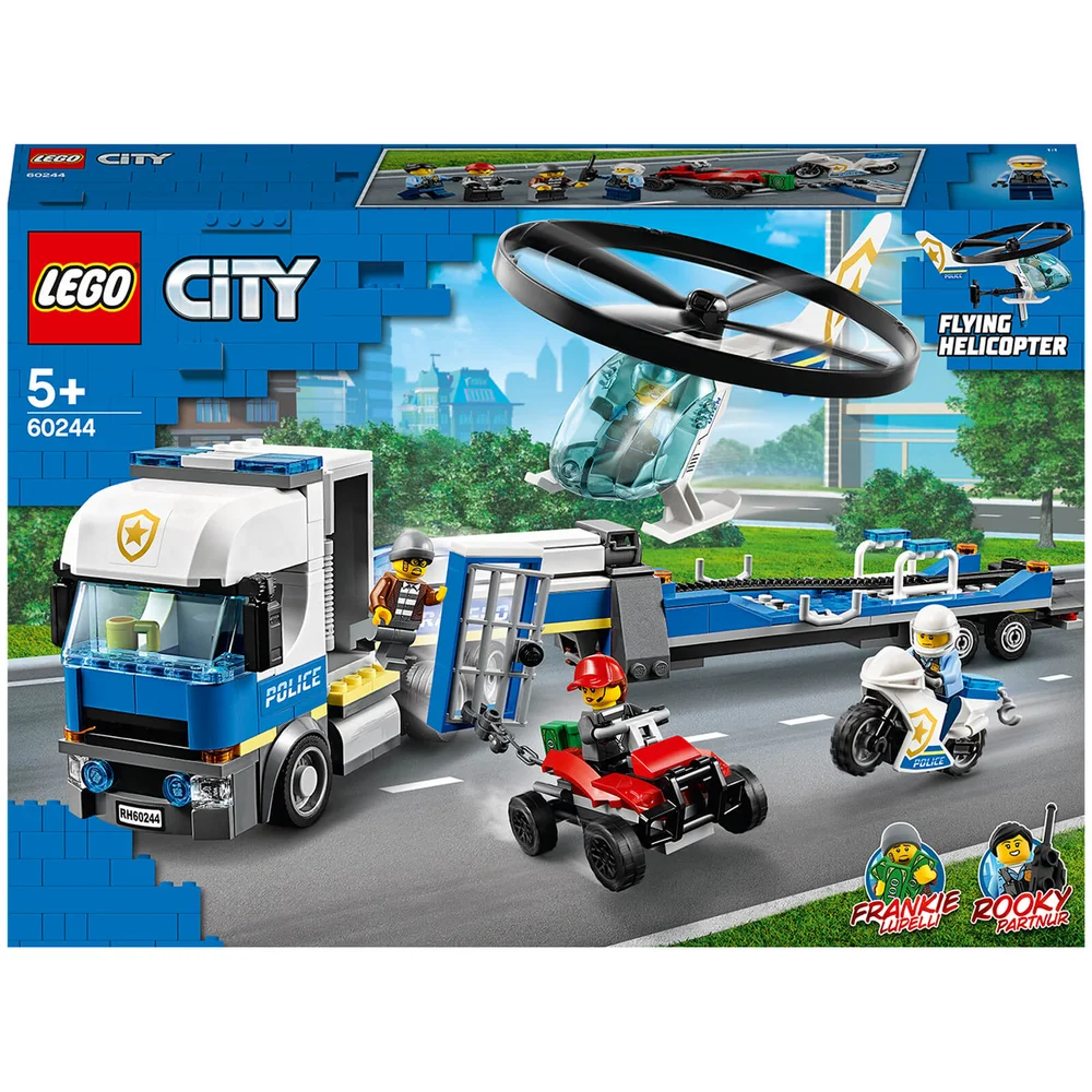 LEGO City: Polizeihubschrauber-Transport (60244) Bild 1
